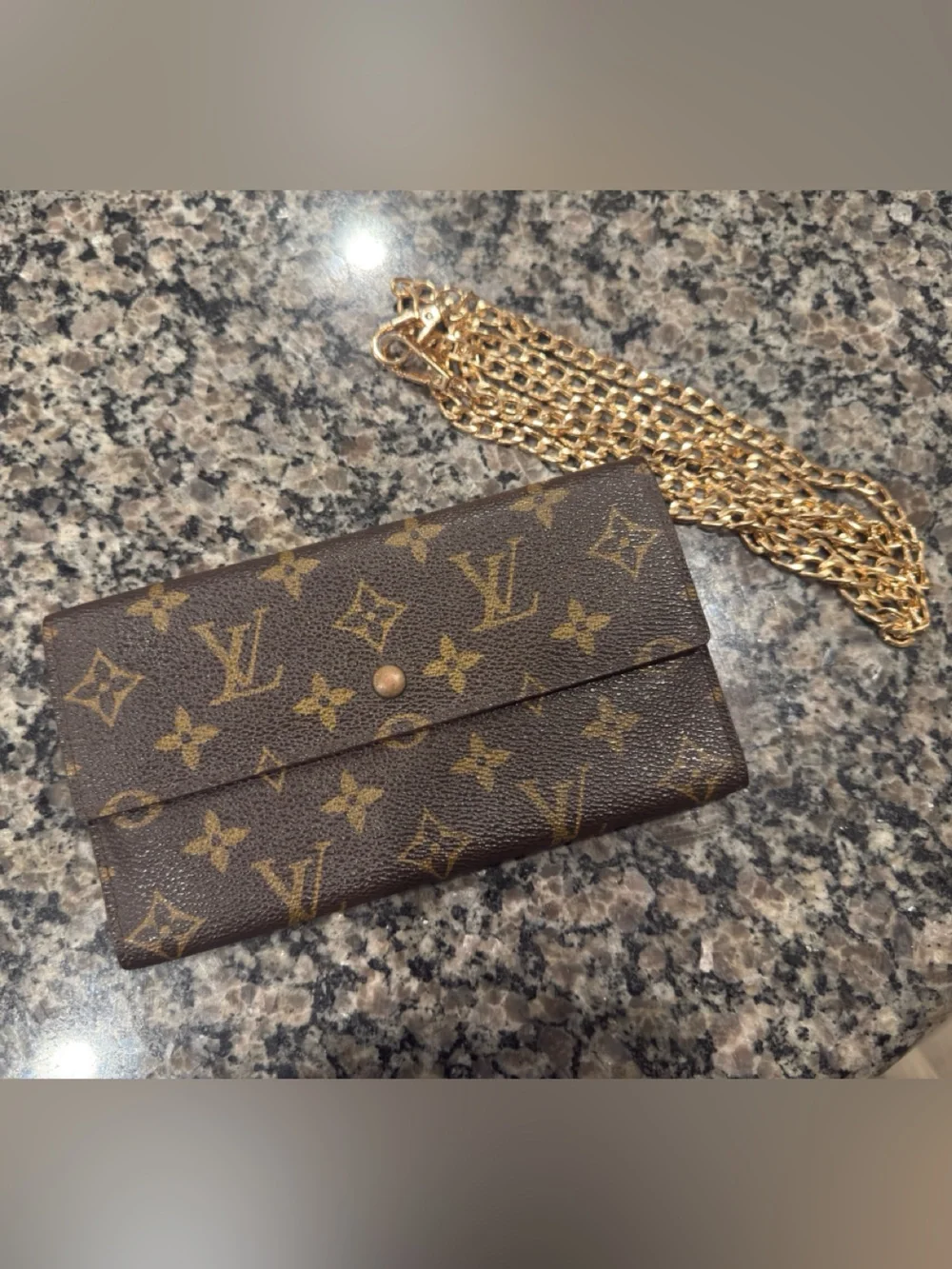 Louis Vuitton Brown Monogram Continental Wallet